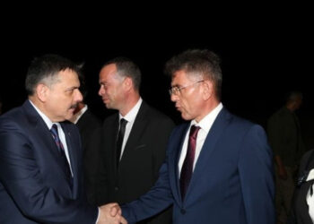 İçişleri Bakanı Mustafa Çiftçi, çeşitli temaslar için KKTC’de
