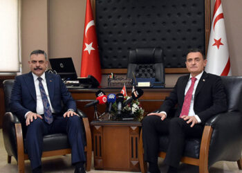 İçişleri Bakanı Çiftçi, KKTC’li mevkidaşı Oğuz ile görüştü