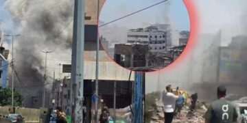 İsrail’den Lübnan’a bombardıman! Beyrut banliyölerinde şiddetli patlamalar