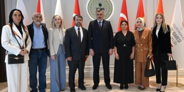 İçişleri Bakanı Çiftçi, GÜSODER heyeti ile görüştü