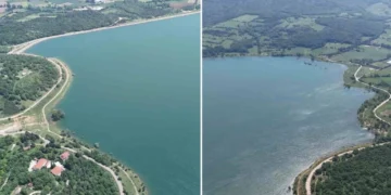 Geçen yıl adacıklar bile ortaya çıkmıştı: Şimdiki su seviyesi yüz güldürüyor