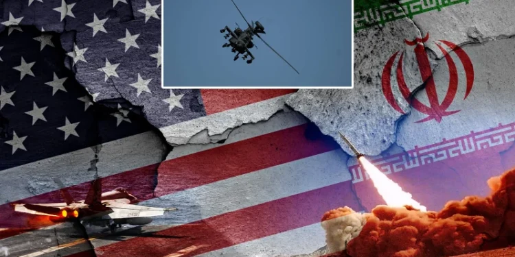 ABD düşen helikoptere karşılık İran’a saldırı başlattı