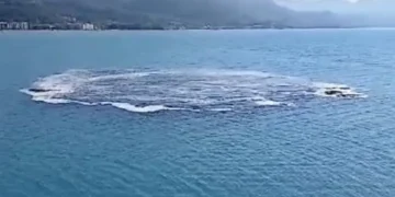 Kastamonu’da ilginç olay: Denizdeki kabarma vatandaşlarda panik yarattı