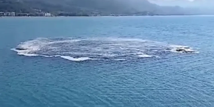 Kastamonu’da ilginç olay: Denizdeki kabarma vatandaşlarda panik yarattı
