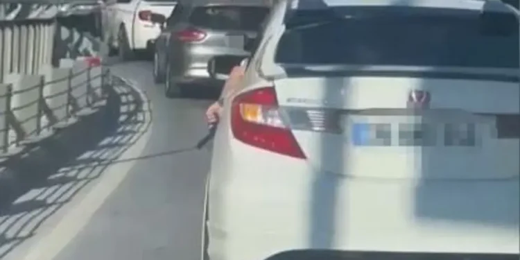 Sarıyer’de “oyuncak silahla” direksiyon başına geçti, kısa sürede yakalandı