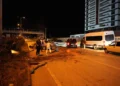 Yaralıyı kurtarmaya çalışanlara başka bir araç çarptı. 1’i ağır 6 kişi yaralandı