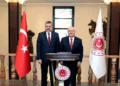 Milli Savunma Bakanı Güler ve İçişleri Bakanı Çiftçi bir araya geldi