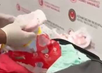 Bebek bezlerinin içine servet gizledi! Değeri tam 20 milyon TL