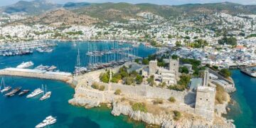 Bodrum’un 183 yıl önce çekilmiş fotoğrafı ortaya çıktı
