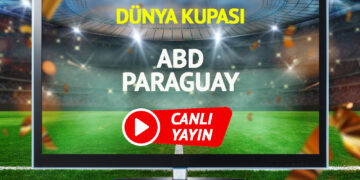 CANLI YAYIN | ABD Paraguay Maçı