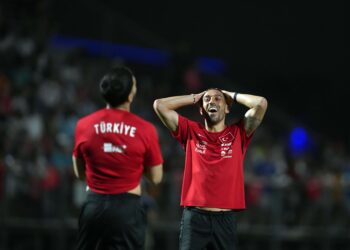 İrfan Can Kahveci’nin Dünya Kupası imajı olay oldu
