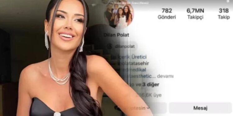Dilan Polat’ın Instagram hesabına erişim engeli