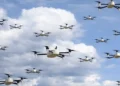 Havada Şarj Olabilen Drone Sürüsü 7/24 Görev Yapacak
