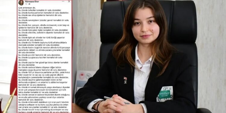 AKP’li meclis üyesinden skandal paylaşım; CHP’den suç duyurusu