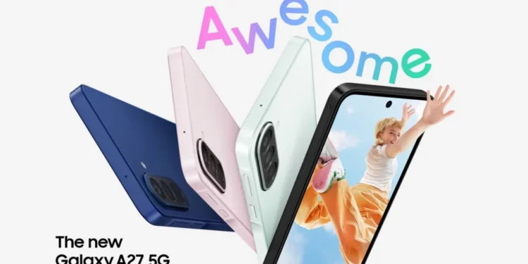 Samsung Yanlışlıkla Galaxy A27 Özelliklerini ve Tasarımını Sızdırdı