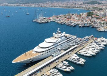 Şeyh Mansur’un yarım milyarlık süper yatı Marmaris’te; 30 milyon liralık ikmal yapıldı!