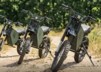 Ukrayna Ordusunun Yeni Elektrikli Motosikleti Göreve Başladı