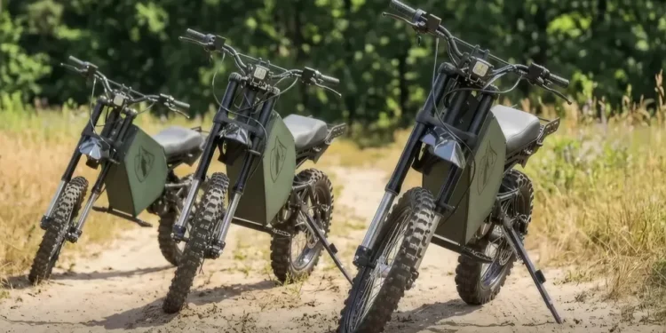 Ukrayna Ordusunun Yeni Elektrikli Motosikleti Göreve Başladı