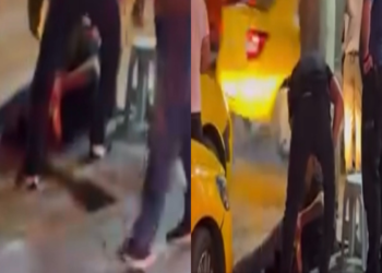 Durakta silahlı kavga: Taksiciyi vurdu!