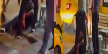Durakta silahlı kavga: Taksiciyi vurdu!
